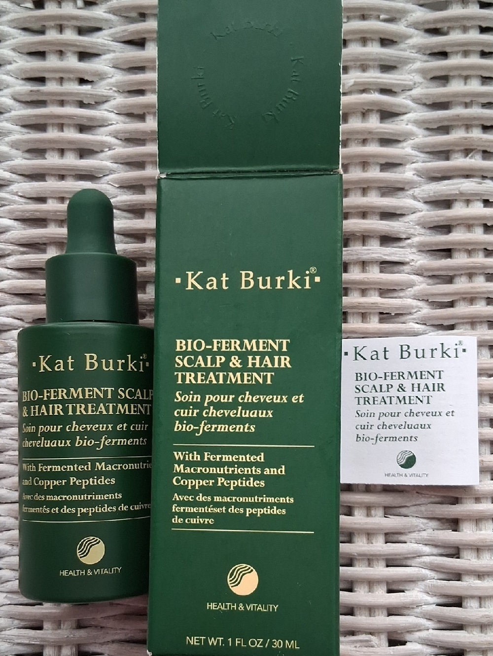 Kat Burki Bio-Ferment Scalp & Hair Treatment — Green